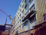 Строительное предприятие предлагает свои услуги.