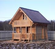 СТРОИМ ДОМА, КОТТЕДЖИ, БАНИ ИЗ ОБЫЧНОГО, СТРОГАННОГО, ПРОФИЛ-НОГО БРУСА 