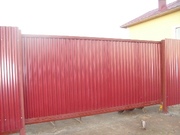Заборы из профнастила