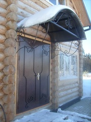 Ворота,  двери,  решетки,  ограждения,  заборы из профнастила