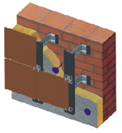 Вентилируемые фасады под ключ /Фасадный лист ЛАТОНИТ