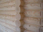 Шлифовка срубов домов, бань.