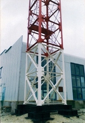 Высотные работы методом промышленного альпинизма: