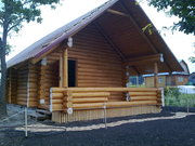 Шлифовка сруба,  бруса,  покраска