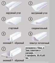 оптом от производителя: ПВХ отделочные материалы.Молдинги, углы, решётки