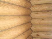 Конопатка,  шлифовка,  покраска срубов