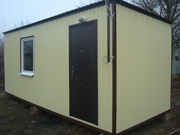 Изготавливаем ВАГОН-БЫТОВКИ,  ПОСТЫ ОХРАНЫ и др.