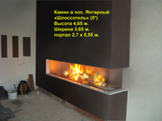 Печь. Печь банная. Камин. Водопад. Эксклюзив.