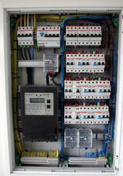 Установка щитов учета, счетчиков.