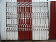 Заборы из высечки.