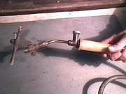 Лужение,  пайка медных водопроводных труб.