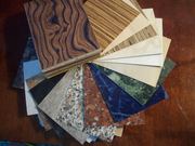 ГКЛ,  СМЛ- окрашенный + облицованный пластиком HPL