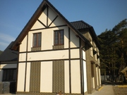 Строительство домов под ключ.  Кровля,  отделка.