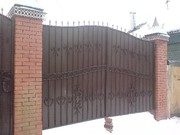 Ворота кованые                