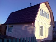 Монтаж кровли и фасада.