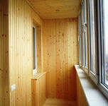 Внутреняя отделка балконов