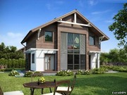 Канадский каркасный дом - выгодно,  надежно,  быстро