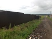 Заборы из профнастила!