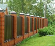 заборы из профлиста, сетки рабицы, ворота