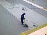 Кровельные работы пвх мембрана.