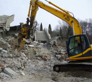 Демонтаж домов, строений