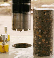  Выполним алмазное сверление.