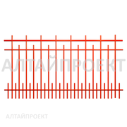 Заборы металлические