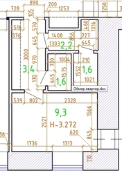 Обмер квартир, помещений, замер дома БТИ, обмерные работы