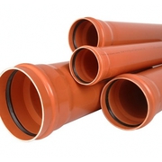 Труба и фитинги ПВХ для наружной канализации 110 160 200 250 315 500