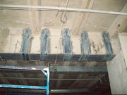 монтаж лифтовой или вентиляционной шахты-углеволокно