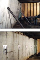 Усиление карбоном Решите наклона проблемы стена