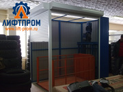 грузовые лифты , бу феры на конструкции приямка