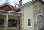 внешняя отделка фасадов коттеджей, утепление тел 8-987-822-23-25