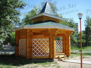 профилированный брус,  строительство из бруса